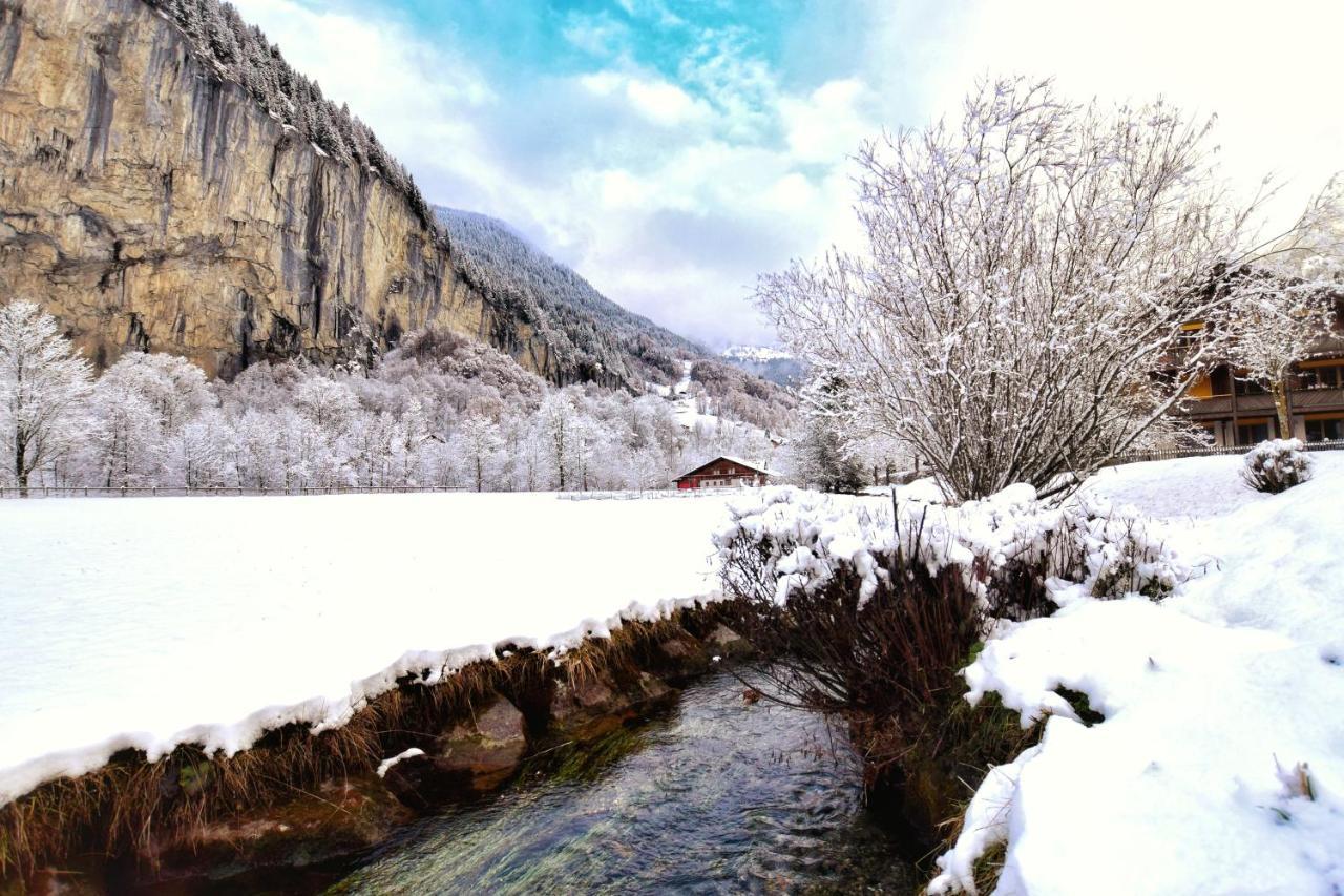 Apartment Breithorn - Charming Home - Free Parking & Wifi Lauterbrunnen Exterior foto
